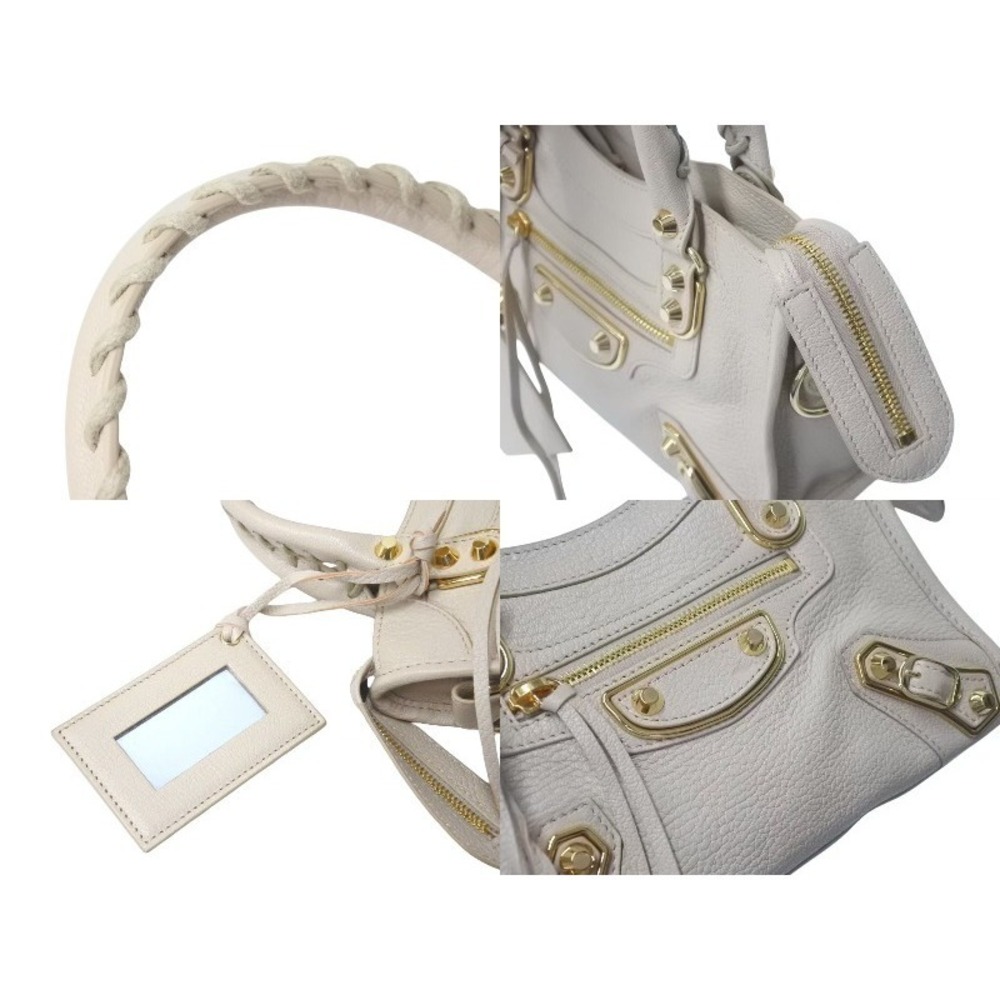 Balenciaga Tan Classic Beige leather City handbag - Picture 6 of 10